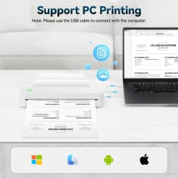 INNFINITIX wholesale A4 portable mini thermal printer